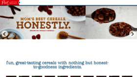 What Momsbestcereals.com website looked like in 2018 (6 years ago)