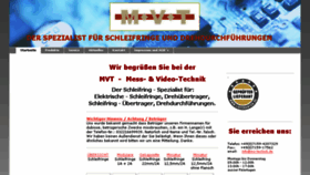 What Mv-technik.de website looked like in 2018 (6 years ago)