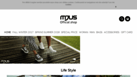 What Mjus-shop.com website looked like in 2018 (6 years ago)