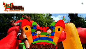 What Midlands-inflatables.co.uk website looked like in 2018 (6 years ago)