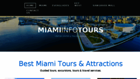 What Miamiinfotours.com website looked like in 2018 (6 years ago)