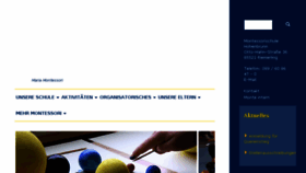 What Montessorischule-hohenbrunn.de website looked like in 2018 (6 years ago)