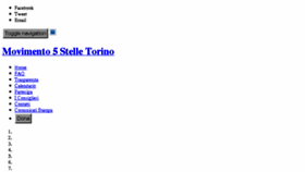 What Movimentotorino.it website looked like in 2018 (6 years ago)