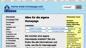 What Meine-erste-homepage.de website looked like in 2018 (6 years ago)