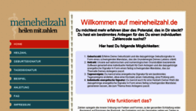 What Meineheilzahl.de website looked like in 2018 (6 years ago)