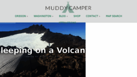 What Muddycamper.com website looked like in 2018 (6 years ago)