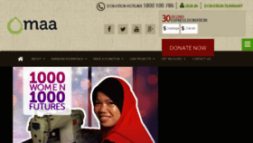 What Muslimaid.org.au website looked like in 2018 (6 years ago)