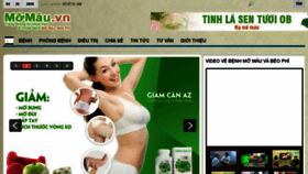 What Momau.vn website looked like in 2018 (6 years ago)