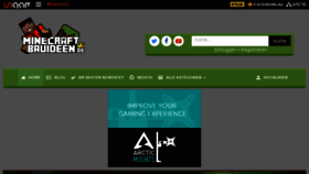 What Minecraft-bauideen.de website looked like in 2018 (6 years ago)