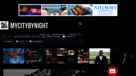What Mycitybynight.co.za website looked like in 2018 (6 years ago)