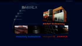 What Manex.pl website looked like in 2018 (6 years ago)