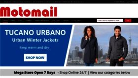 What Motomail.co.nz website looked like in 2018 (7 years ago)