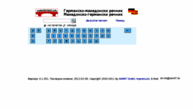 What Makedonisch.info website looked like in 2018 (7 years ago)
