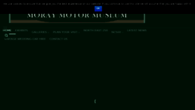 What Moraymotormuseum.org website looked like in 2018 (6 years ago)