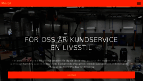 What Minbil.se website looked like in 2018 (6 years ago)
