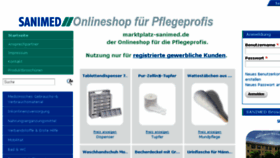 What Marktplatz-sanimed.de website looked like in 2018 (6 years ago)