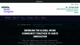 What Mvnosworldcongress.com website looked like in 2018 (6 years ago)