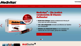 What Medivitan.de website looked like in 2018 (6 years ago)