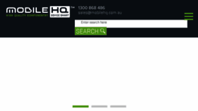 What Mobilehq.com.au website looked like in 2018 (6 years ago)