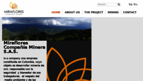 What Miraflores.co website looked like in 2018 (6 years ago)
