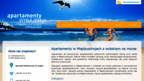 What Miedzyzdrojeurlop.pl website looked like in 2018 (6 years ago)