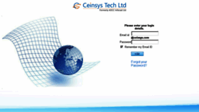 What Mail.ceinsys.com website looked like in 2018 (5 years ago)