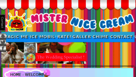 What Misternicecream.com website looked like in 2018 (6 years ago)