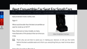 What Mybestcarseat.com website looked like in 2018 (6 years ago)