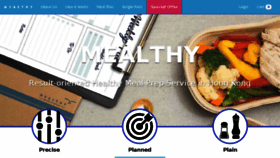 What Mealthy.com.hk website looked like in 2018 (6 years ago)