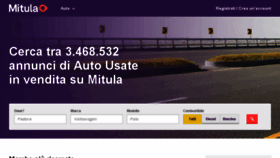 What Motori.mitula.it website looked like in 2018 (6 years ago)