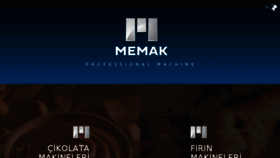 What Memak.com website looked like in 2018 (5 years ago)
