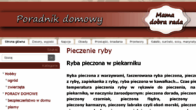 What Mama-dobra-rada.pl website looked like in 2018 (6 years ago)