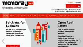 What Monoray.net website looked like in 2018 (7 years ago)