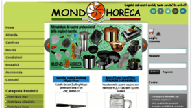 What Mondohoreca.it website looked like in 2018 (5 years ago)