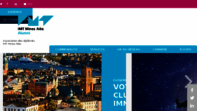 What Mines-ales.org website looked like in 2018 (7 years ago)