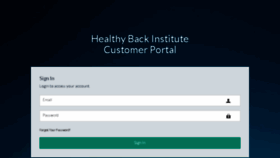 What Myaccount.losethebackpain.com website looked like in 2018 (6 years ago)
