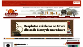 What Mojaorunia.pl website looked like in 2018 (6 years ago)