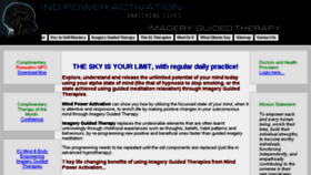 What Mindpoweractivation.com website looked like in 2018 (6 years ago)