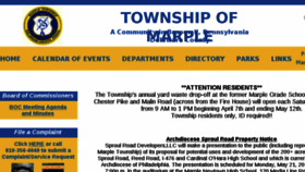 What Marpletwp.com website looked like in 2018 (6 years ago)