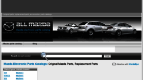 What Mazdaepc.com website looked like in 2018 (6 years ago)