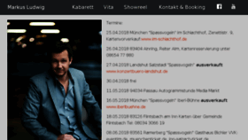 What Markuslanger.de website looked like in 2018 (6 years ago)