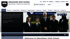 What Moulshamhigh.org website looked like in 2018 (6 years ago)