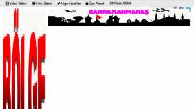What Marasbolgegazetesi.com website looked like in 2018 (6 years ago)