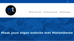What Marketheme.nl website looked like in 2018 (6 years ago)