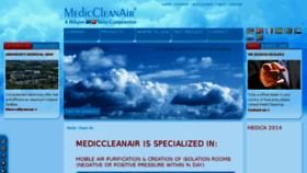What Mediccleanair.com website looked like in 2018 (6 years ago)