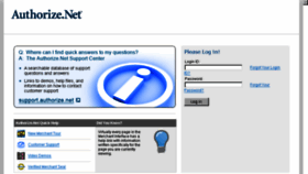 What Merchant.authorize.net website looked like in 2018 (6 years ago)