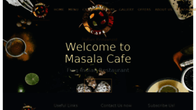 What Masalacafenj.com website looked like in 2018 (6 years ago)