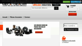 What Meca-dealer.com website looked like in 2018 (6 years ago)