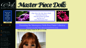 What Masterpiecedolls.com website looked like in 2018 (6 years ago)
