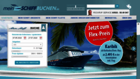 What Meinschiffbuchen.de website looked like in 2018 (6 years ago)
